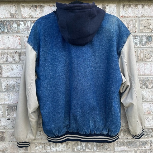 Northwest Denim and Cream Varsity Jacket - Picture 4 of 9